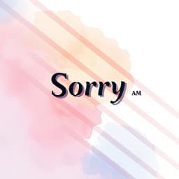 Sorry