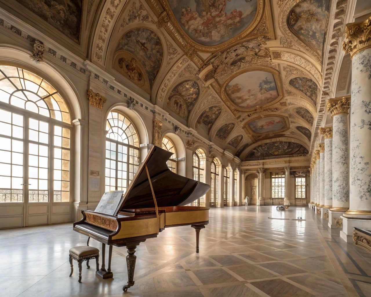 Harpsichord: The elegant sound of a clavichord